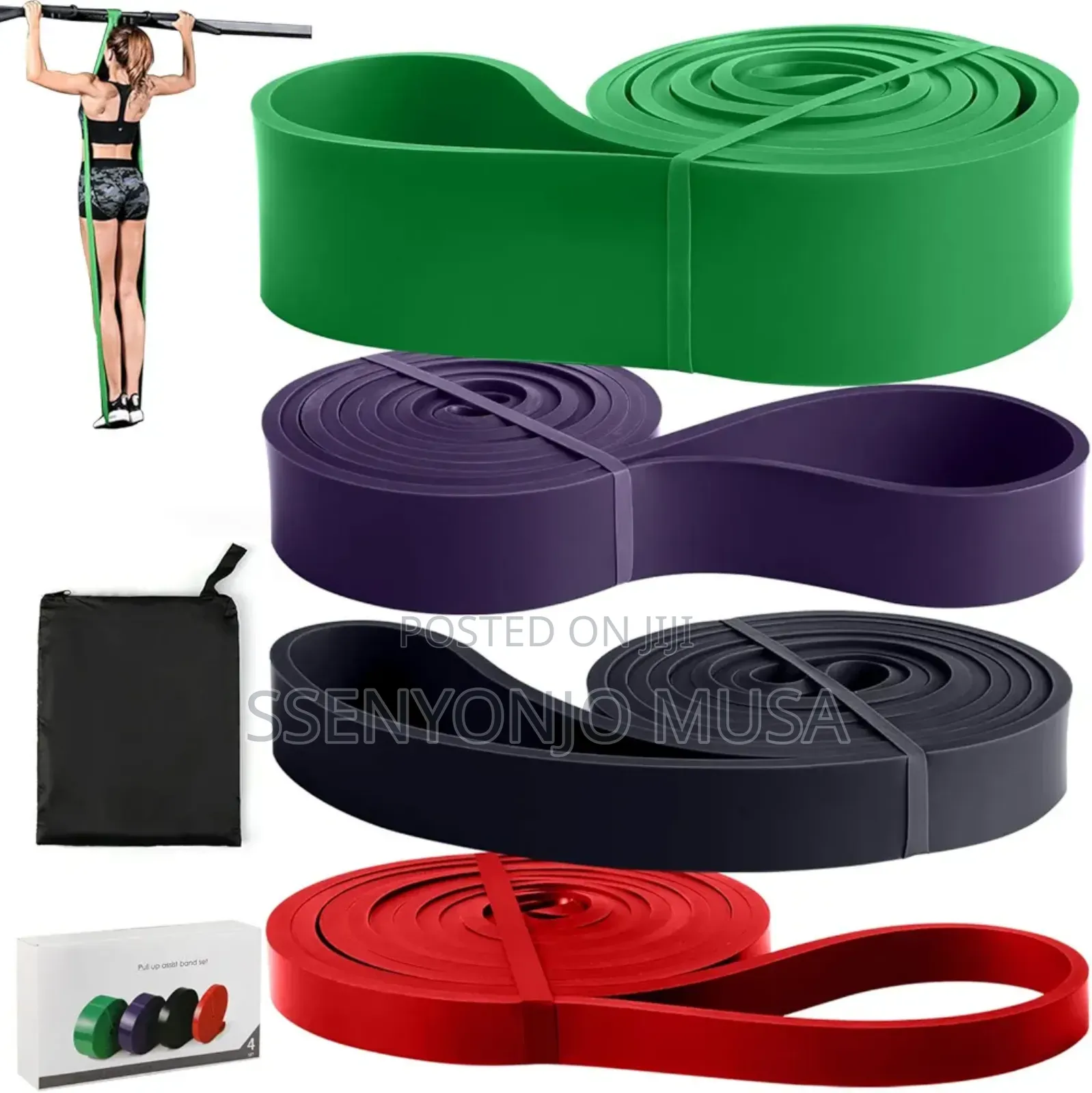 Resistance Bands Set for Strength Training Fitness
