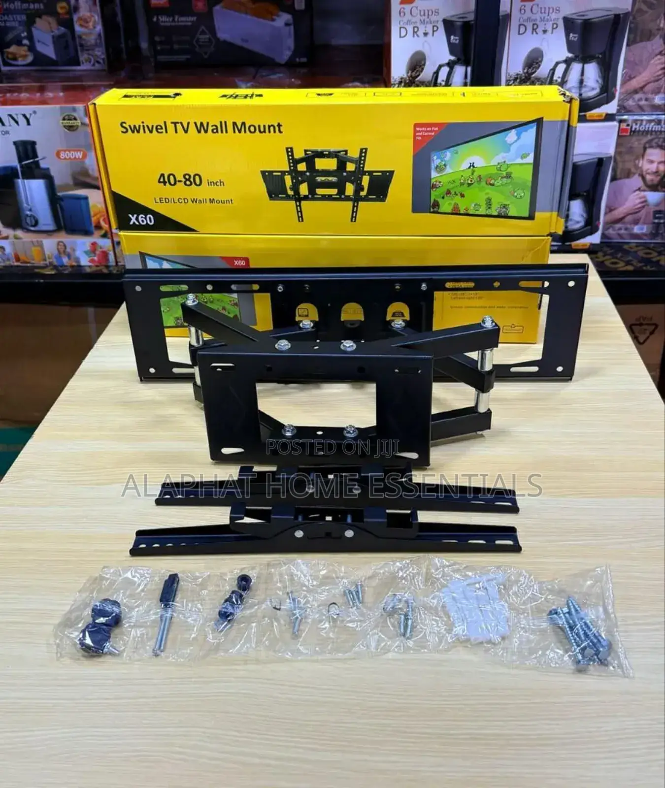 Swivel/Flexible Tv Wall Mount- 40 Inch To 80inch