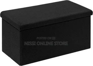 Foldable 2in1 Storage Box and Ottoman
