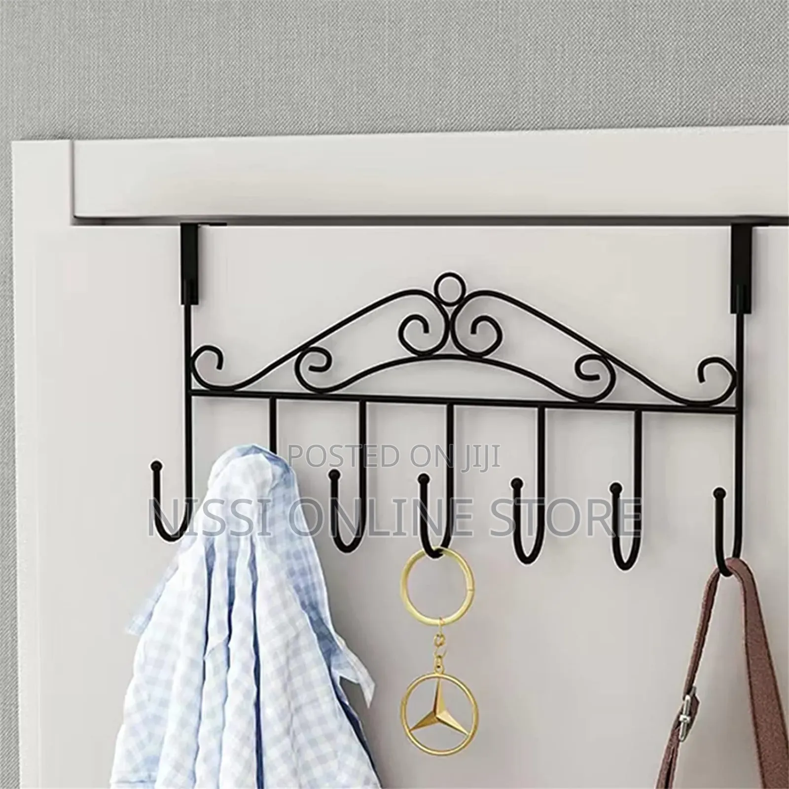 Stainless Steel Over the Door Hook Hanger