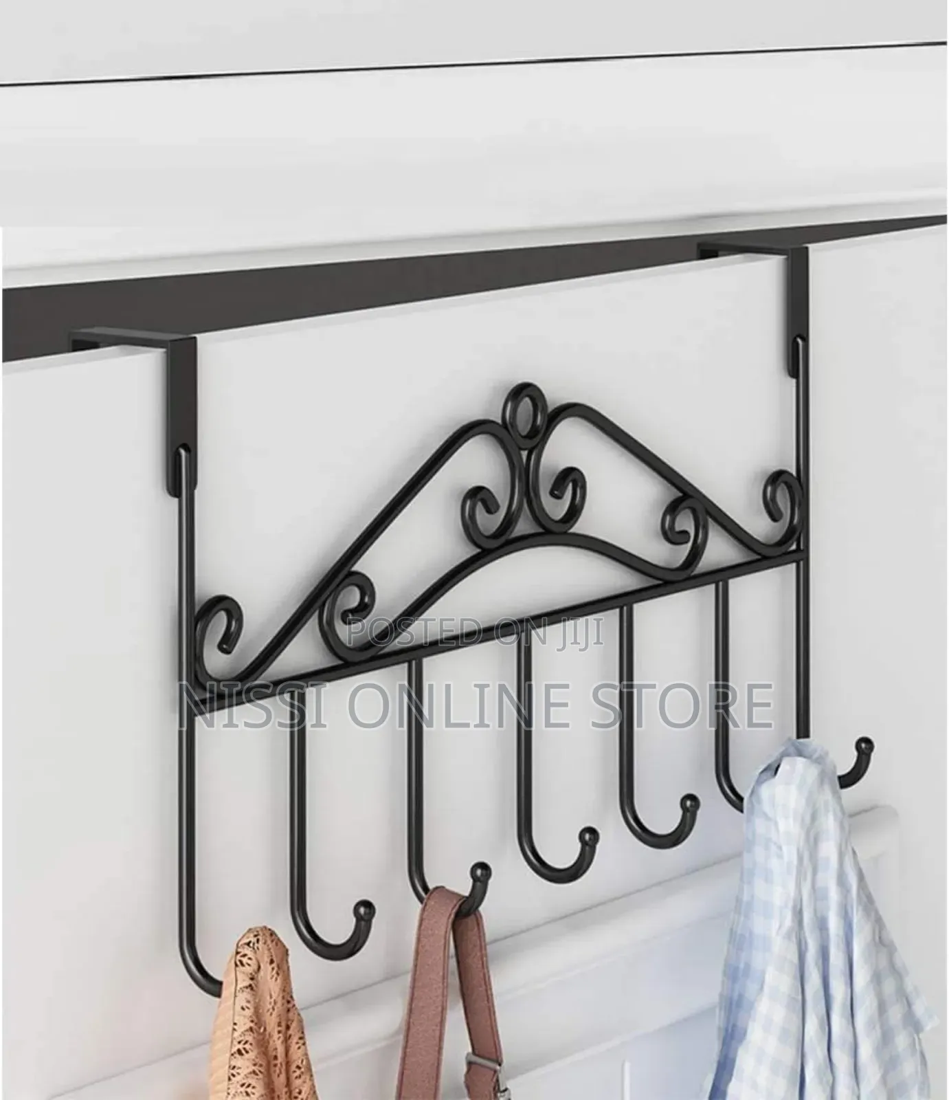 Stainless Steel Over the Door Hook Hanger