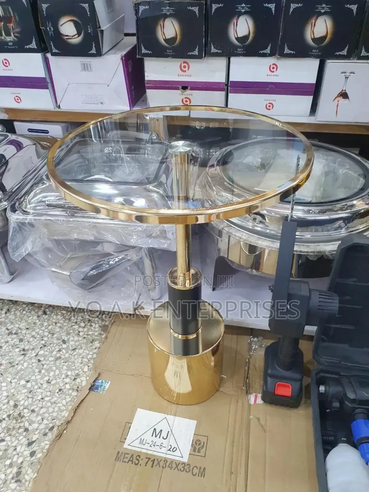 Transparent Decorative Table