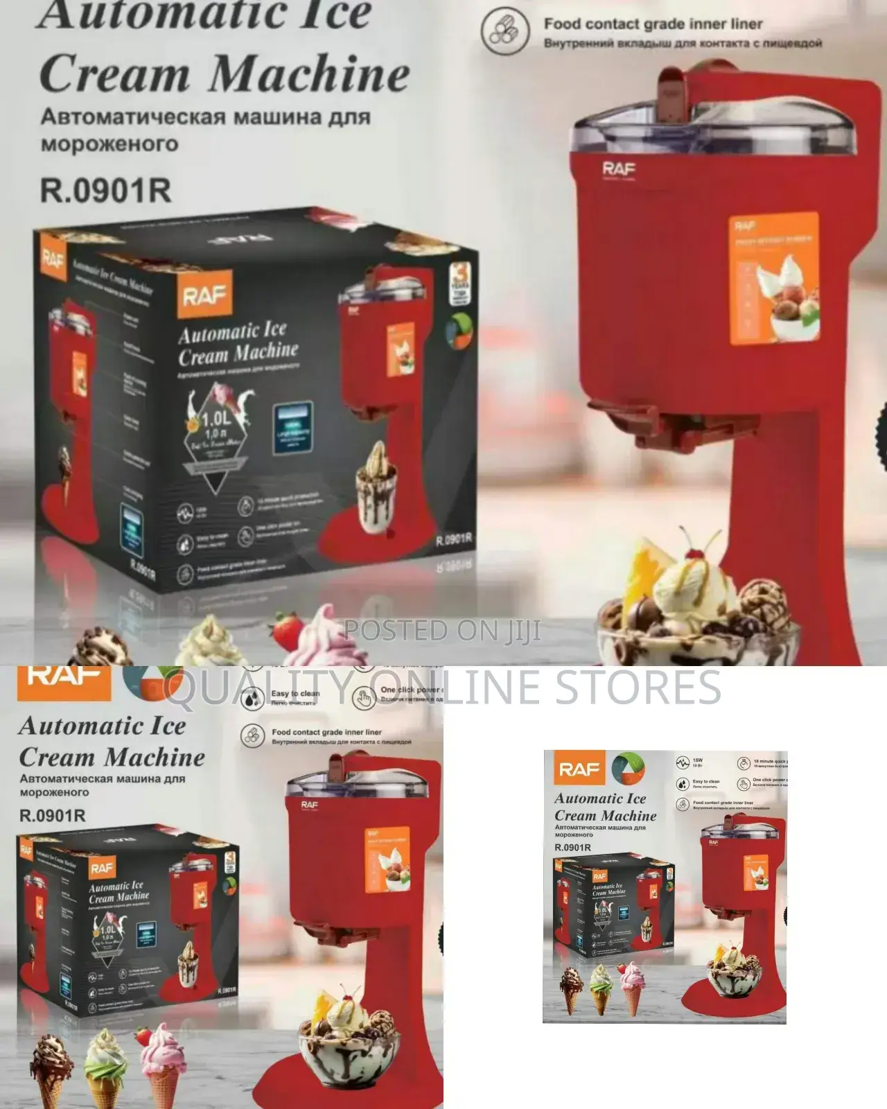 Electric Raf Ice Cream Maker