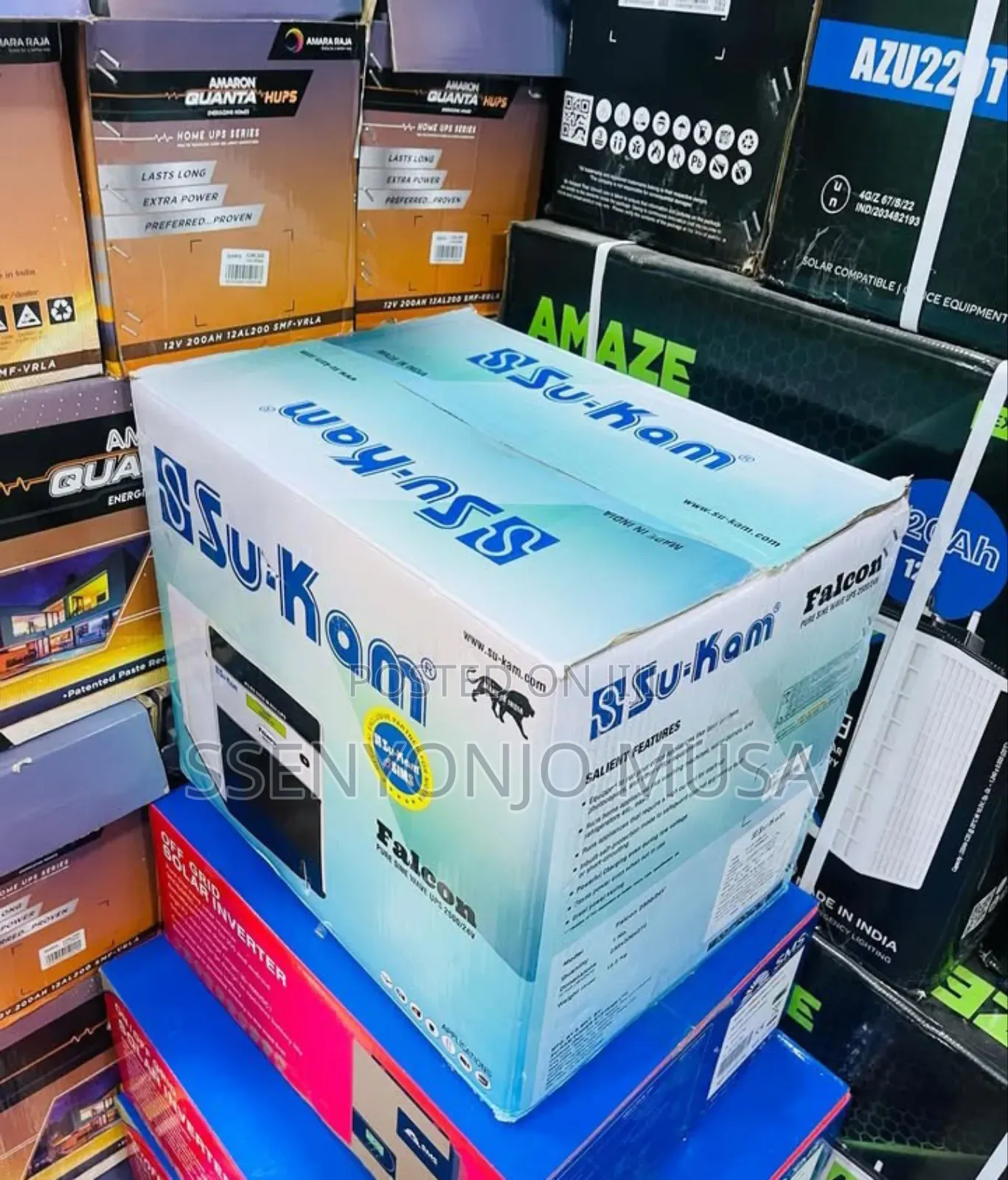Su-kam 2000va 24v Falcon+ Pure Sine Wave Ups Inverter
