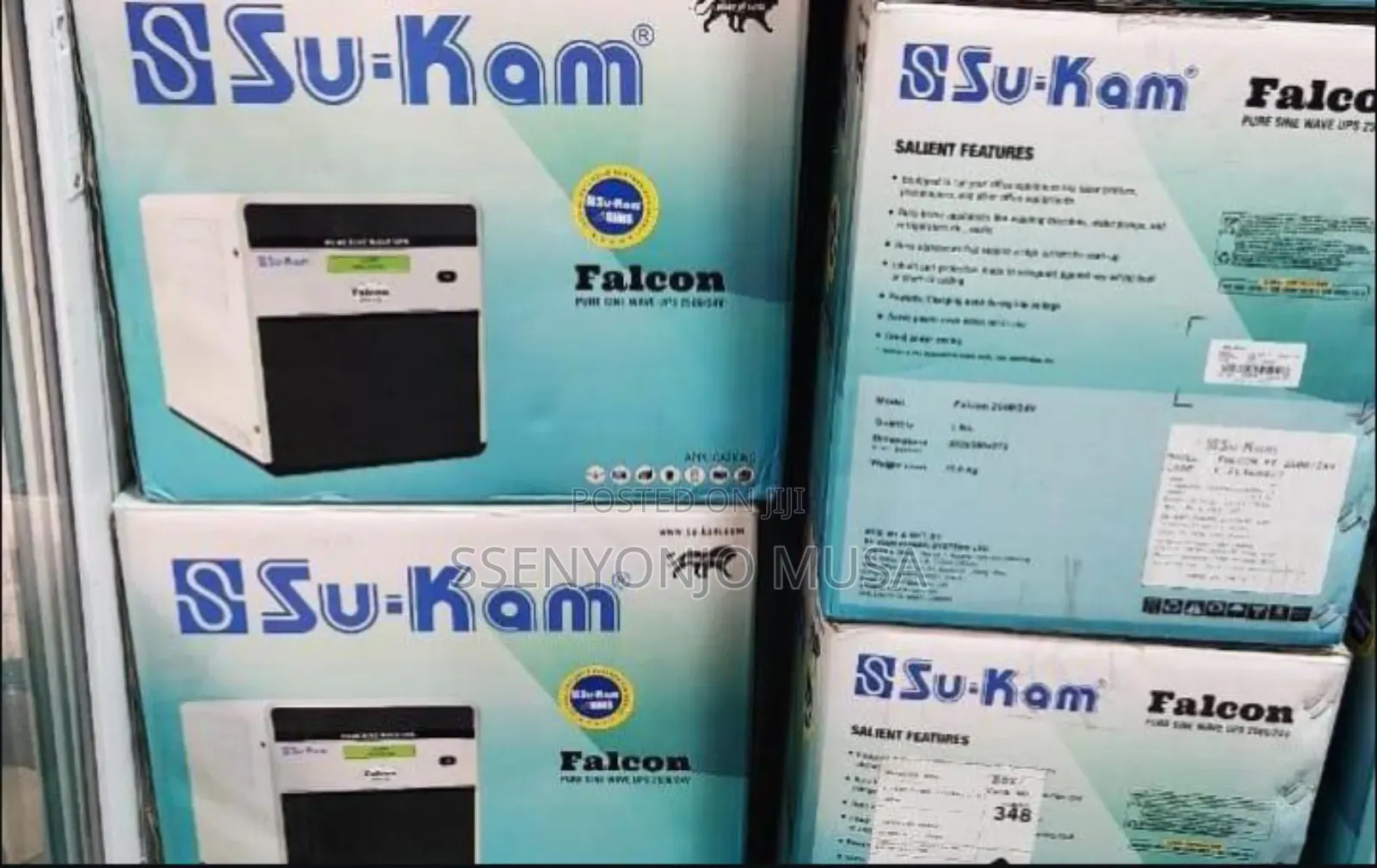 Su-kam 2000va 24v Falcon+ Pure Sine Wave Ups Inverter