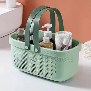 Portable Multipurpose Storage Basket With Handles