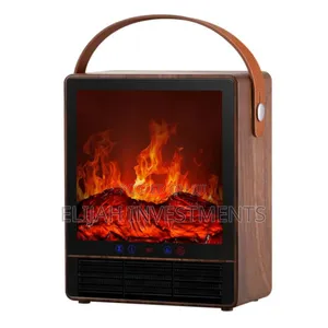 Powerful Electric Room Heater With Real 3d Fire Flame Effect