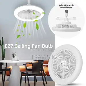 Socket Fan Lifht With Remote
