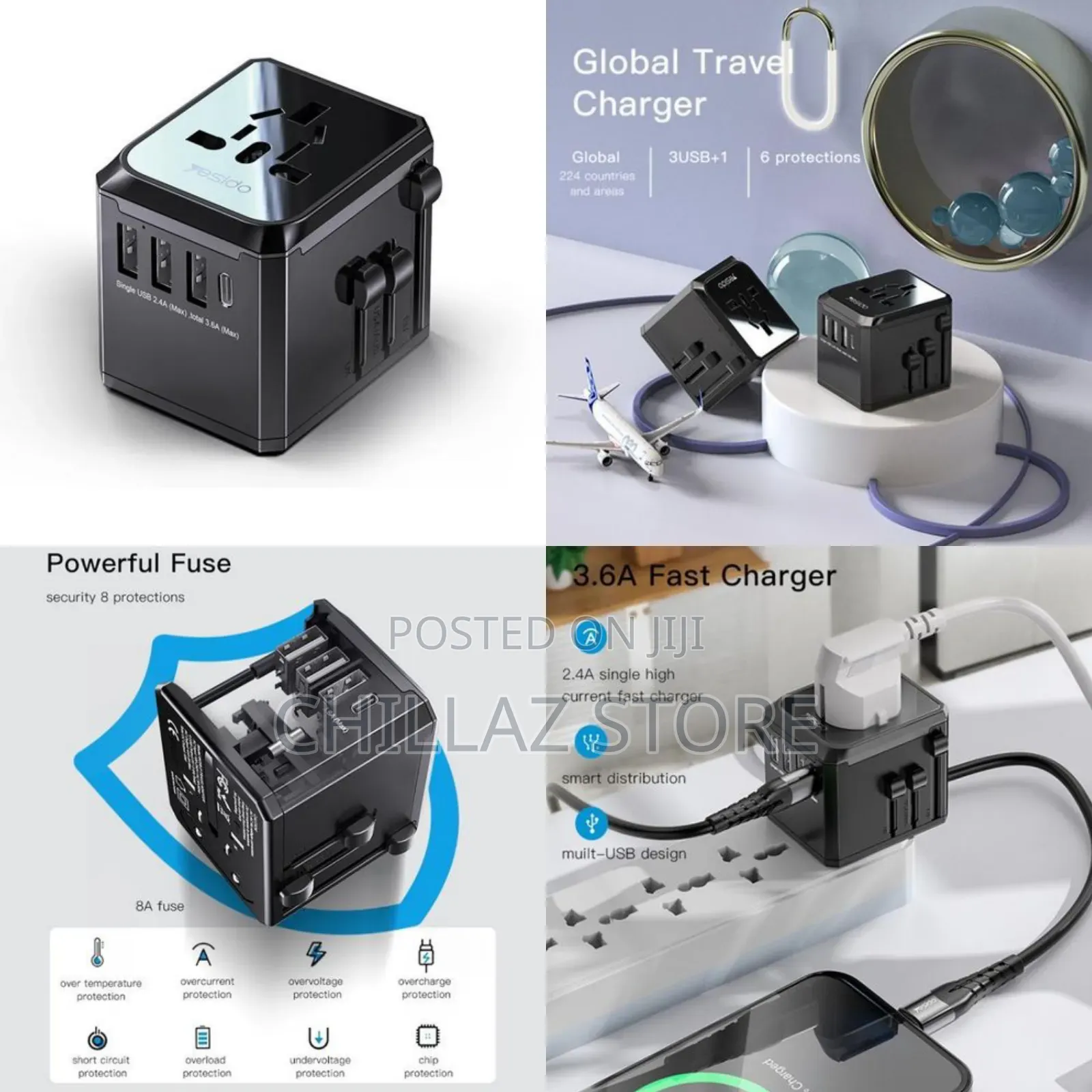 Yesido Type C Ports Multifunction.