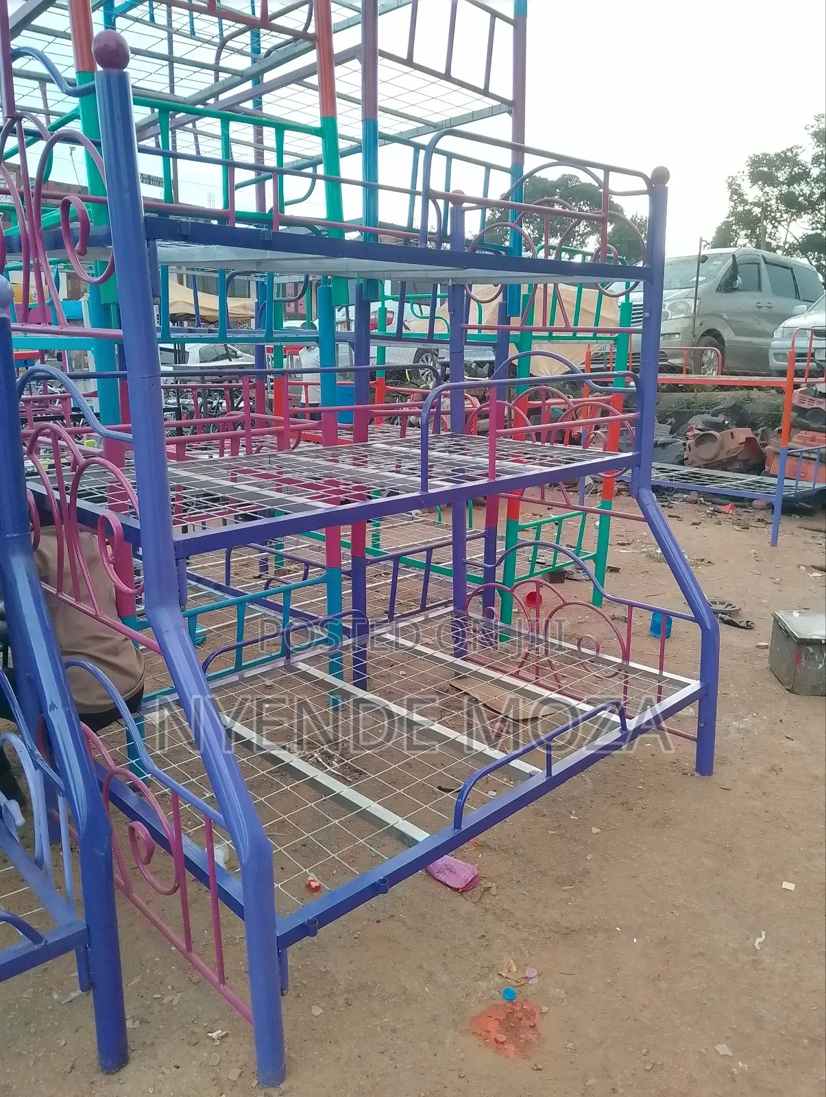 Three Colours Kids Bed