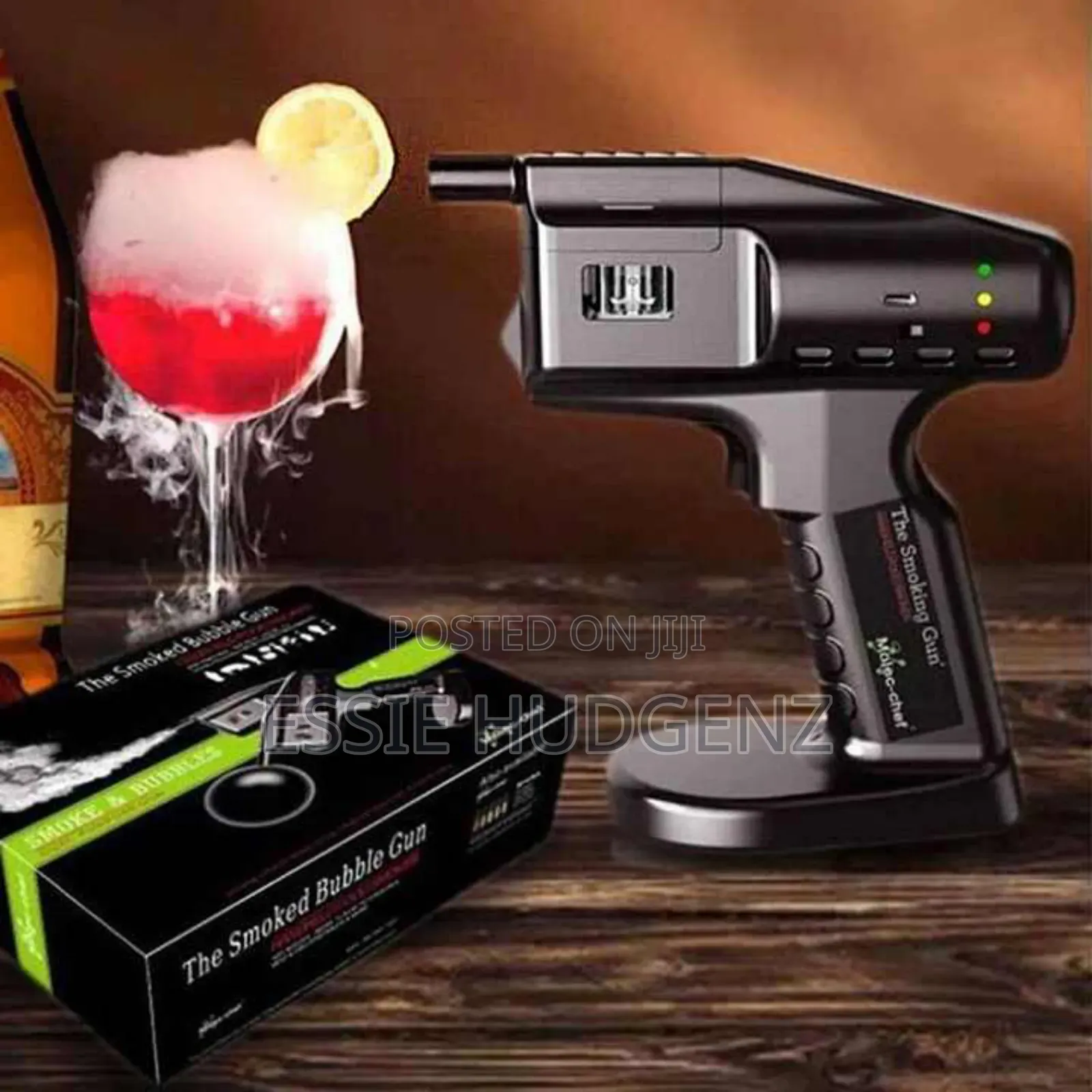 The Smoked Bubble Gun