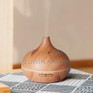 Wooden Humidifier With an Essential Oil