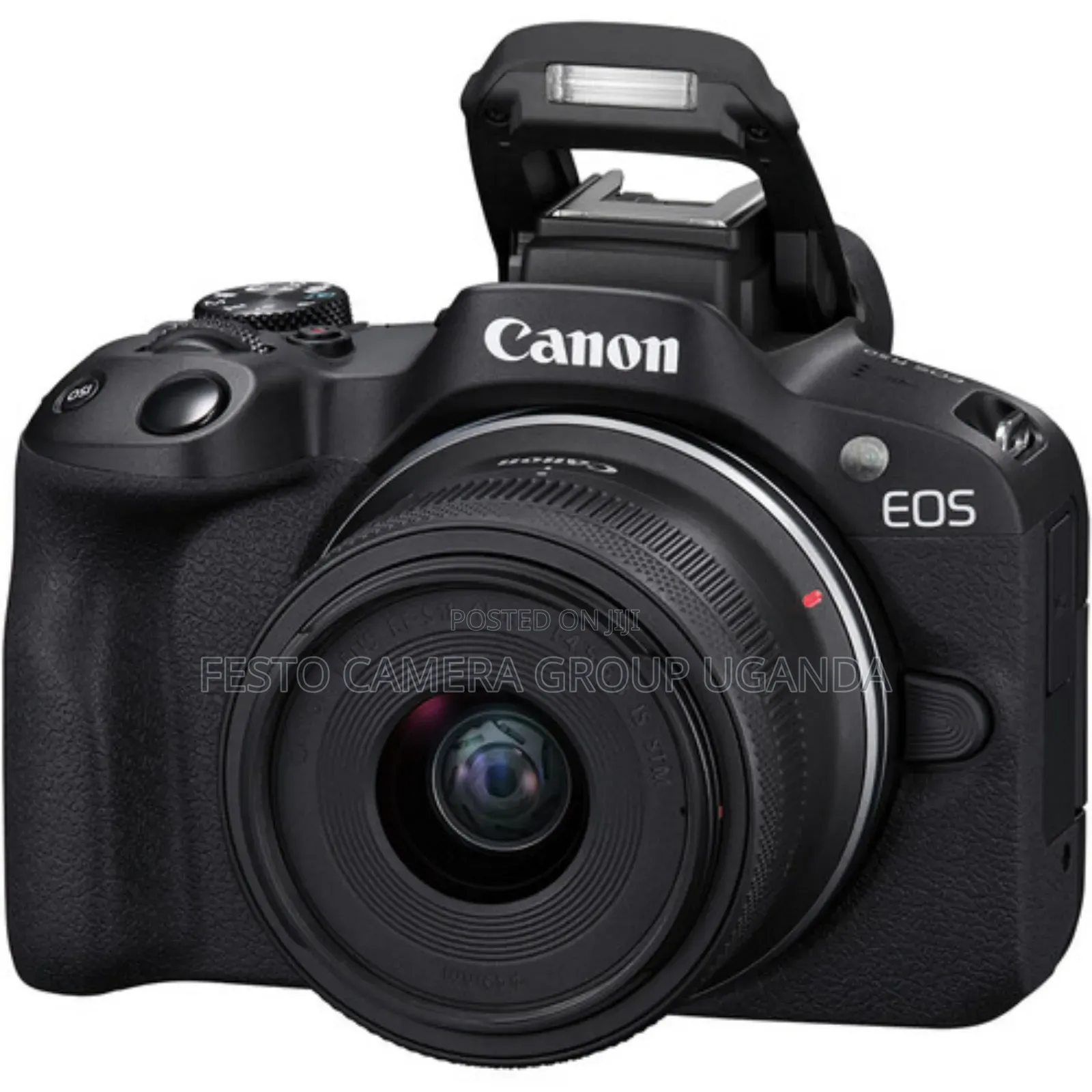Canon Eos R50 Mirrorless Camera With 18-45mm Lens (Black)