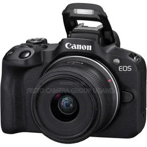 Canon Eos R50 Mirrorless Camera With 18-45mm Lens (Black)
