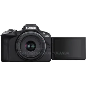 Canon Eos R50 Mirrorless Camera With 18-45mm Lens (Black)