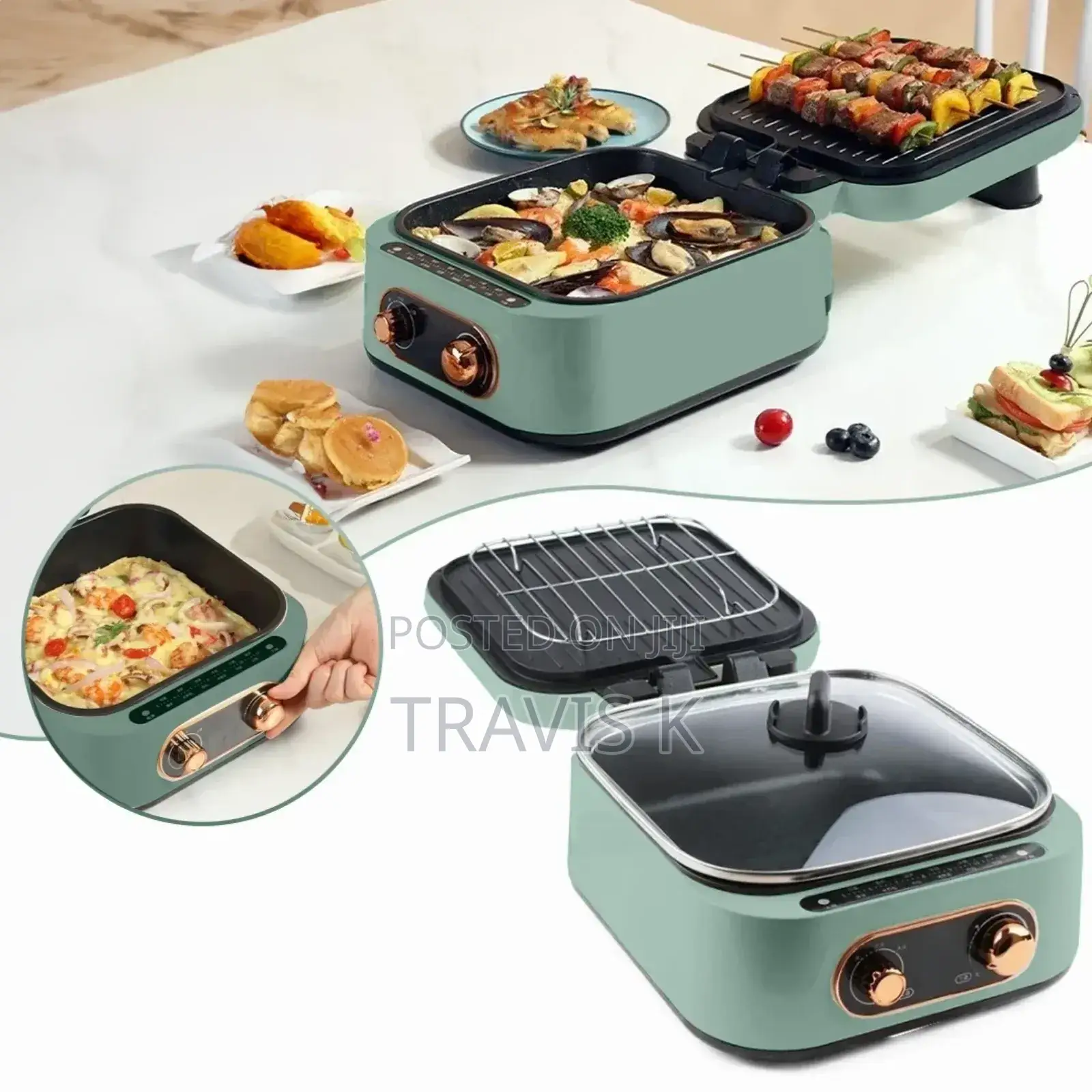 Electric Double Cooking Pot