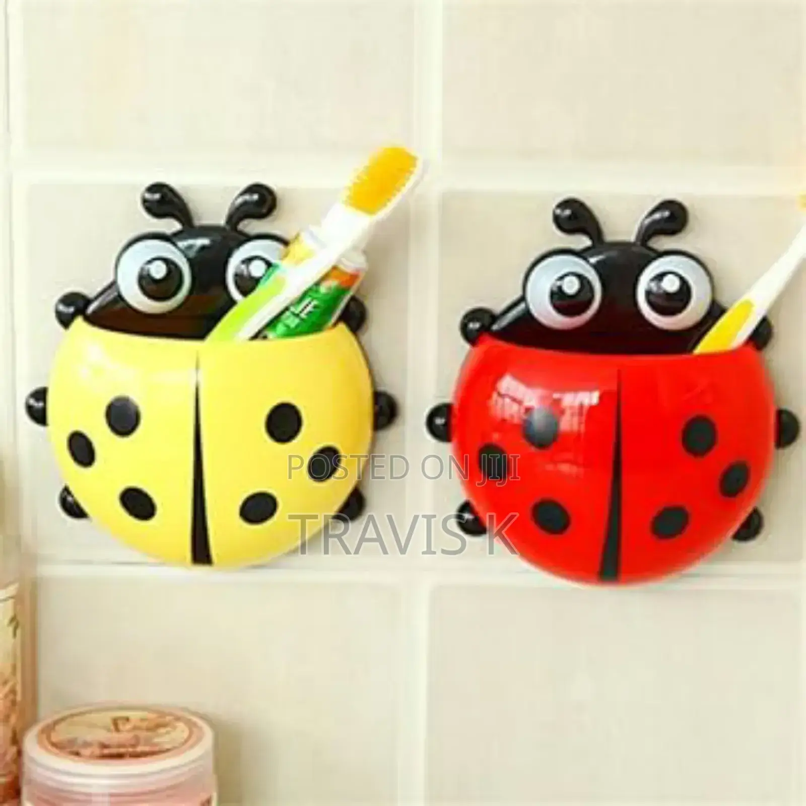 Wall Mount Toothbrush Holder