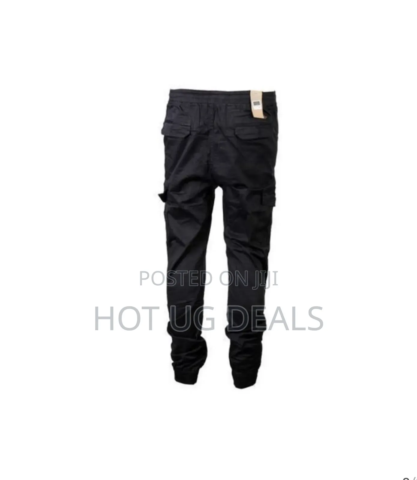Men's Khaki Track Pants - Navy Blue