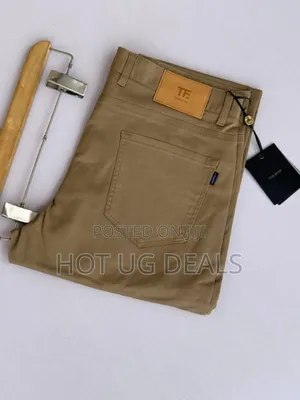 Pack Of 2 Men's Kaki Trousers - Green, Blue