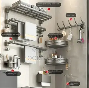 7-Piece High-Quality Bathroom Set