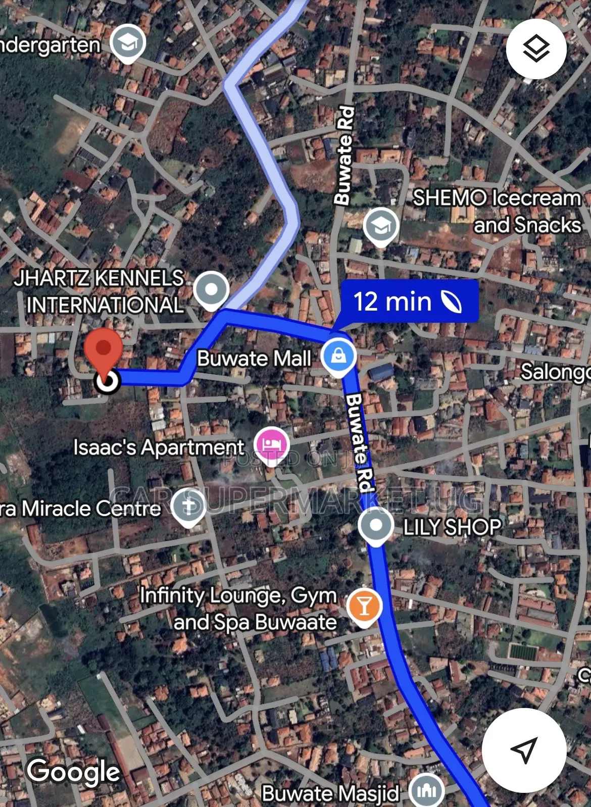 30 Decimals in Buwate. 50 Meters Buwate Road. At Ugx 360m
