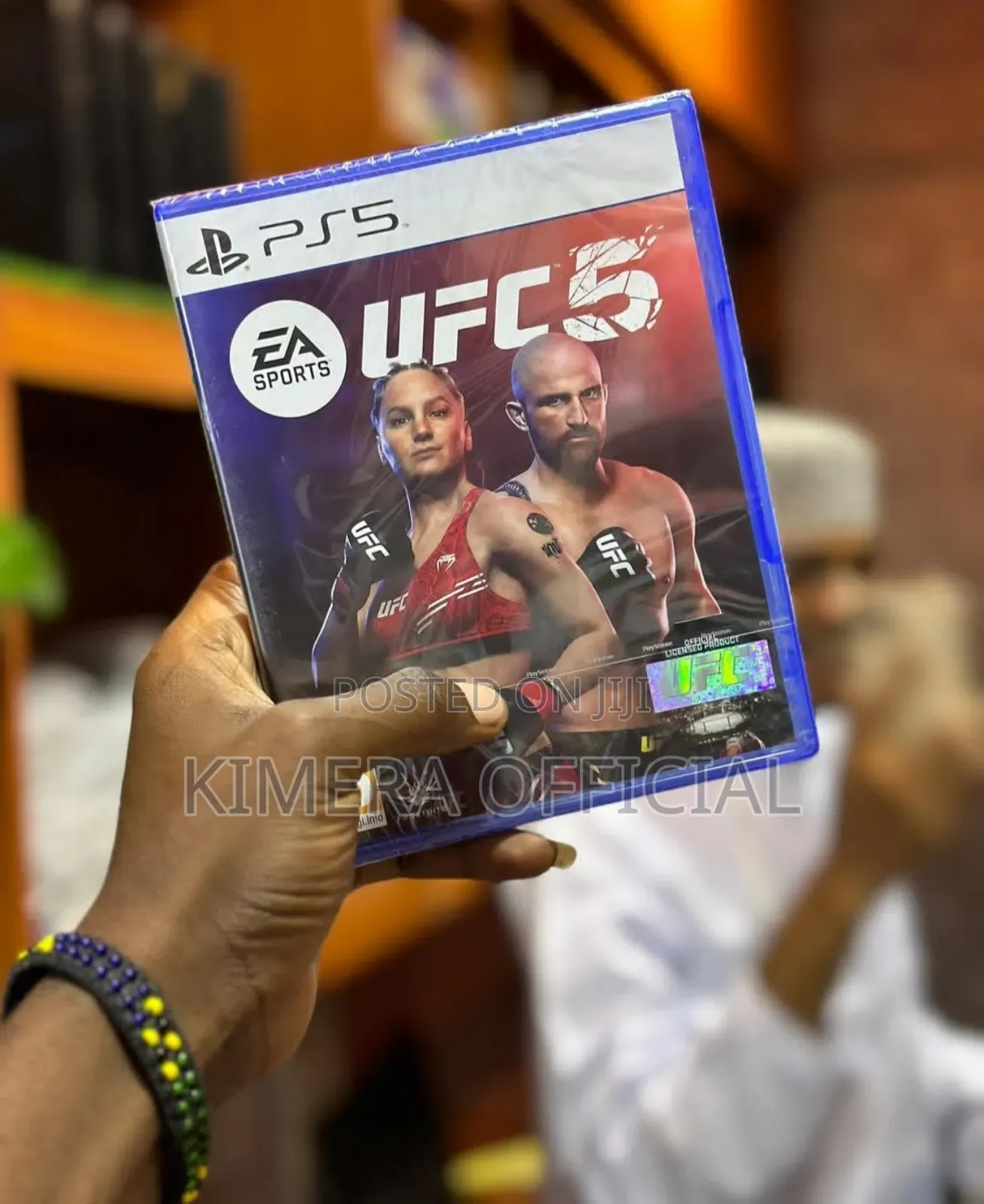 Ufc 5 Game Cd For Ps5