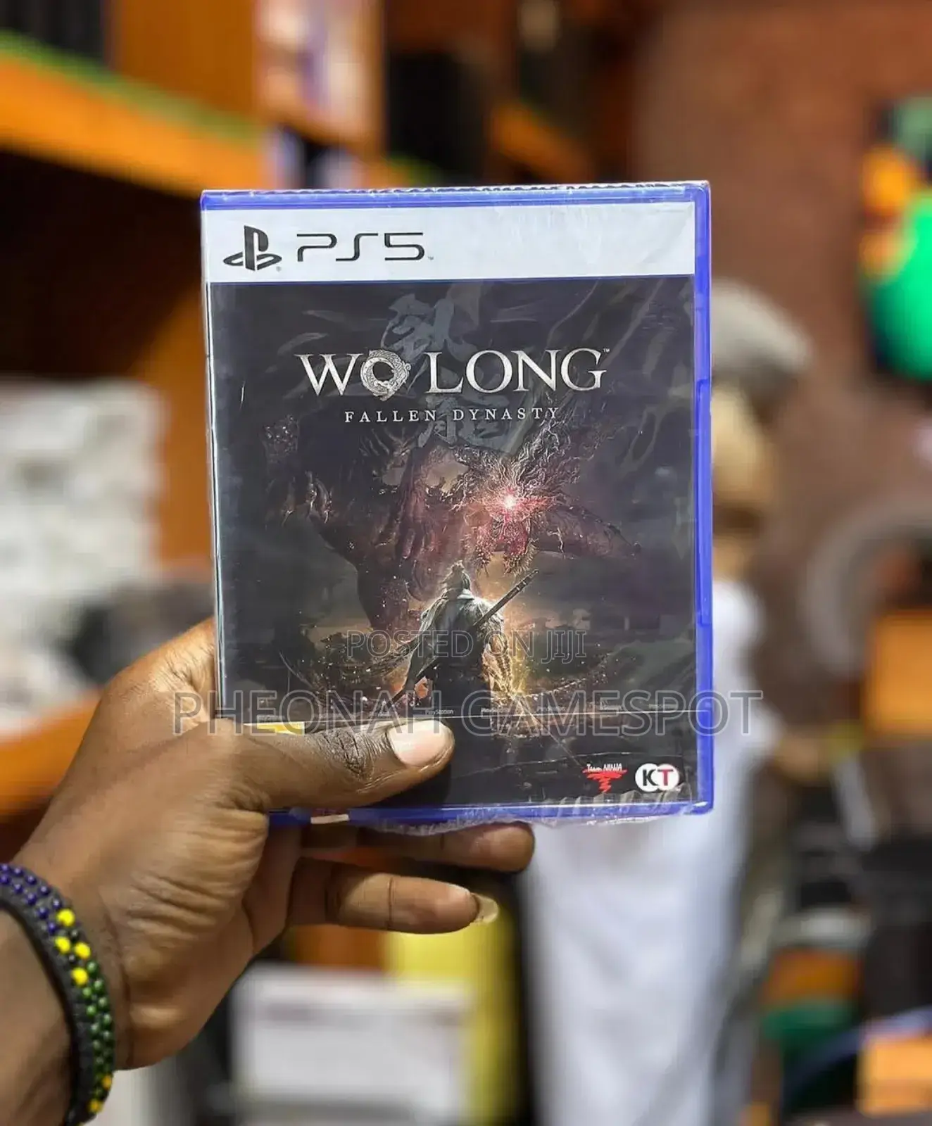 Wo Long Fallen Dynasty Game Cd For Ps5