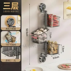 Wall Mounted Kitchen Storage Shelves