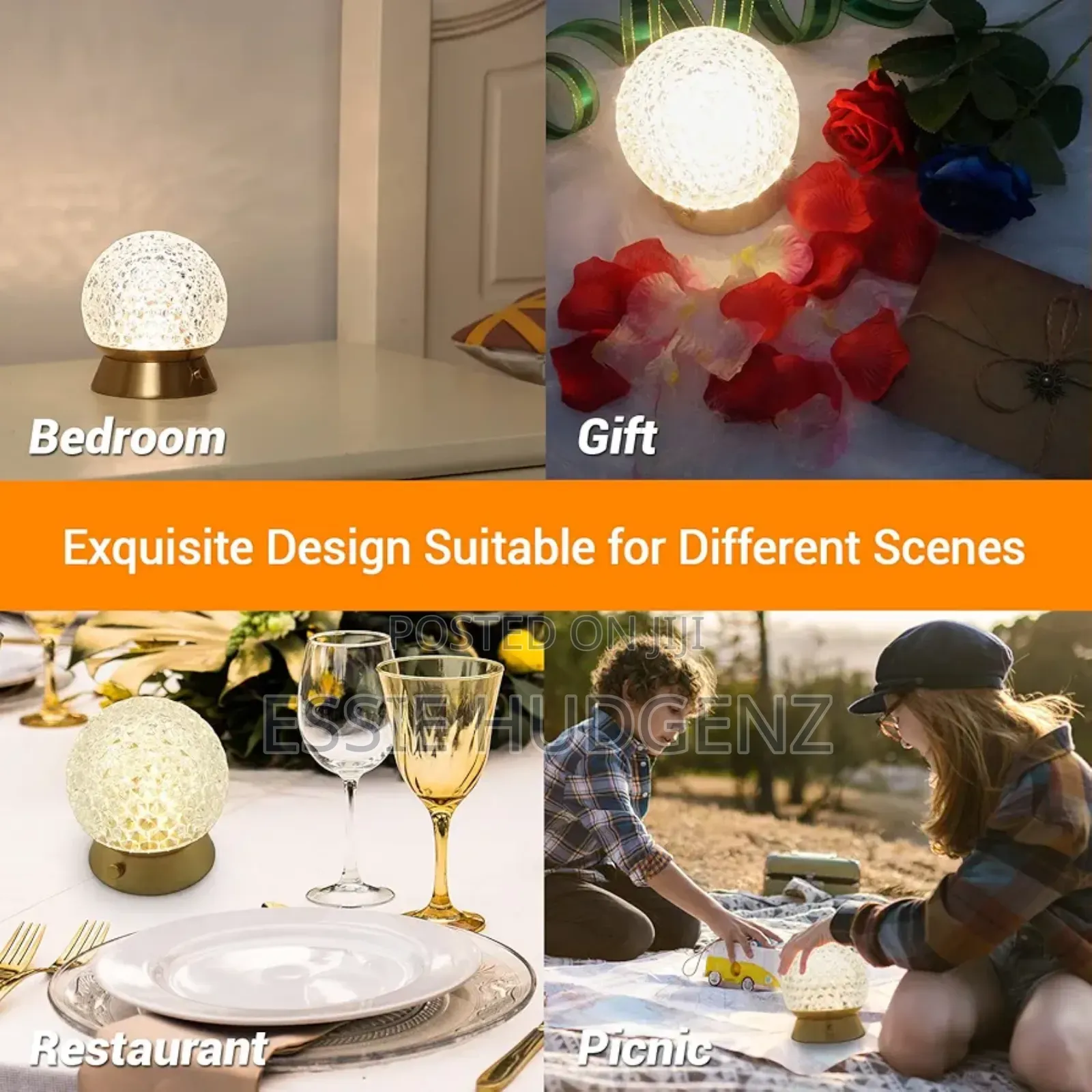 Led Crystal Lamp