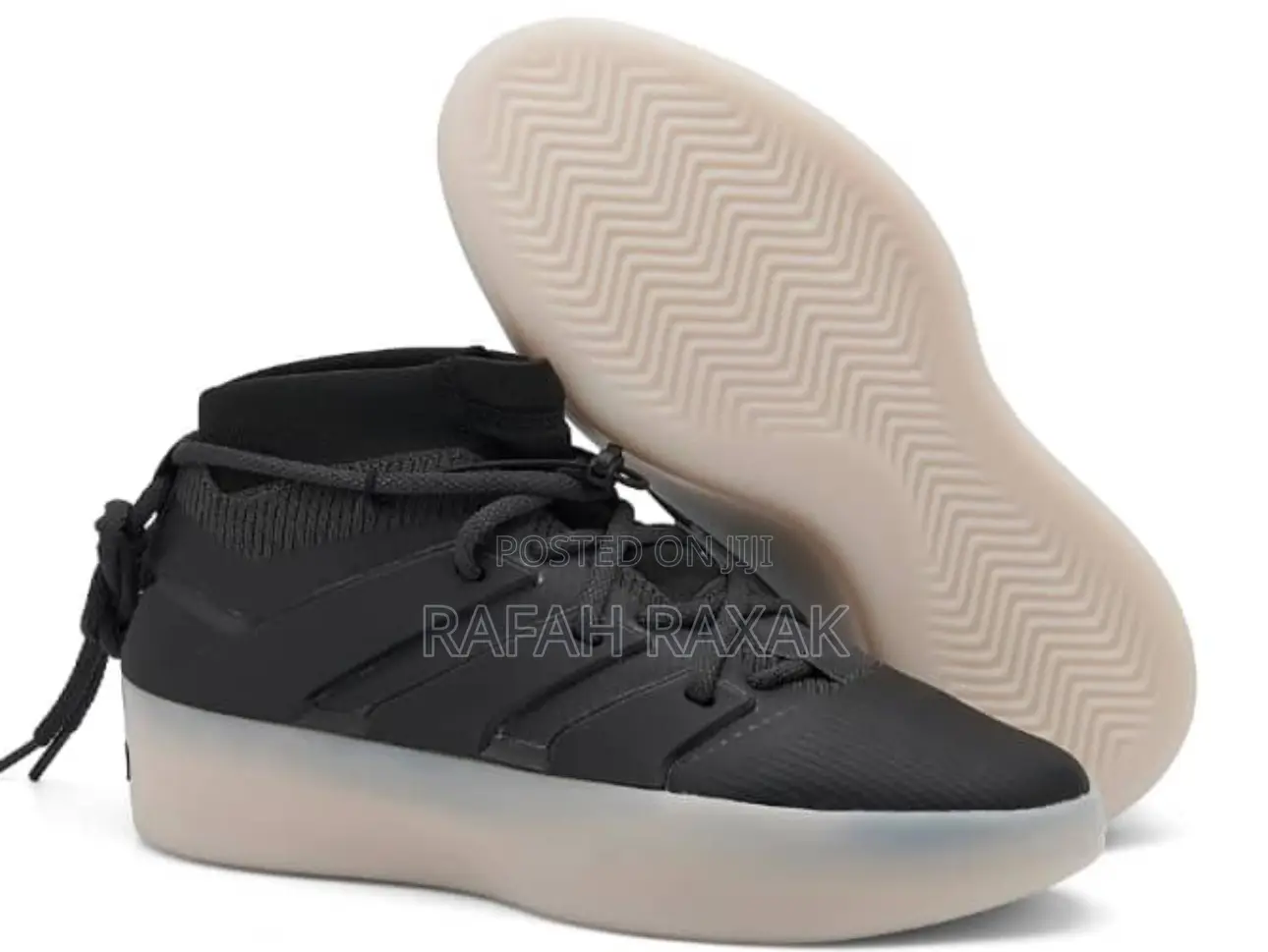 Black Men’S Adidas X Fear of God Athletics 1 Basketball Shoe
