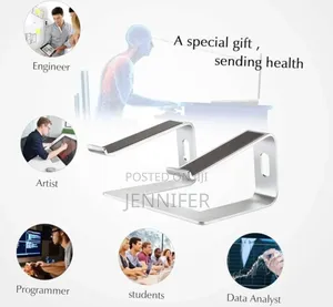 Sturdy Aluminium Laptop Computer Riser