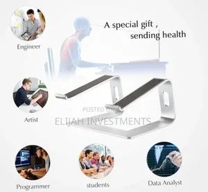Sturdy Aluminium Laptop Computer Riser