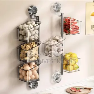 Wall Mounted Kitchen Storage Shelves