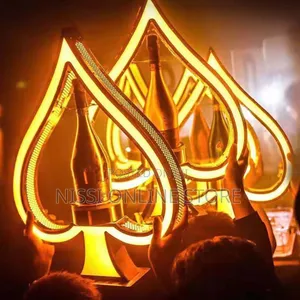 Champagne Led Bottle Holder