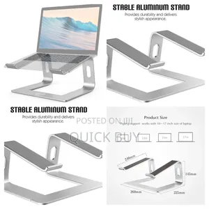 Sturdy Aluminium Laptop Computer Riser