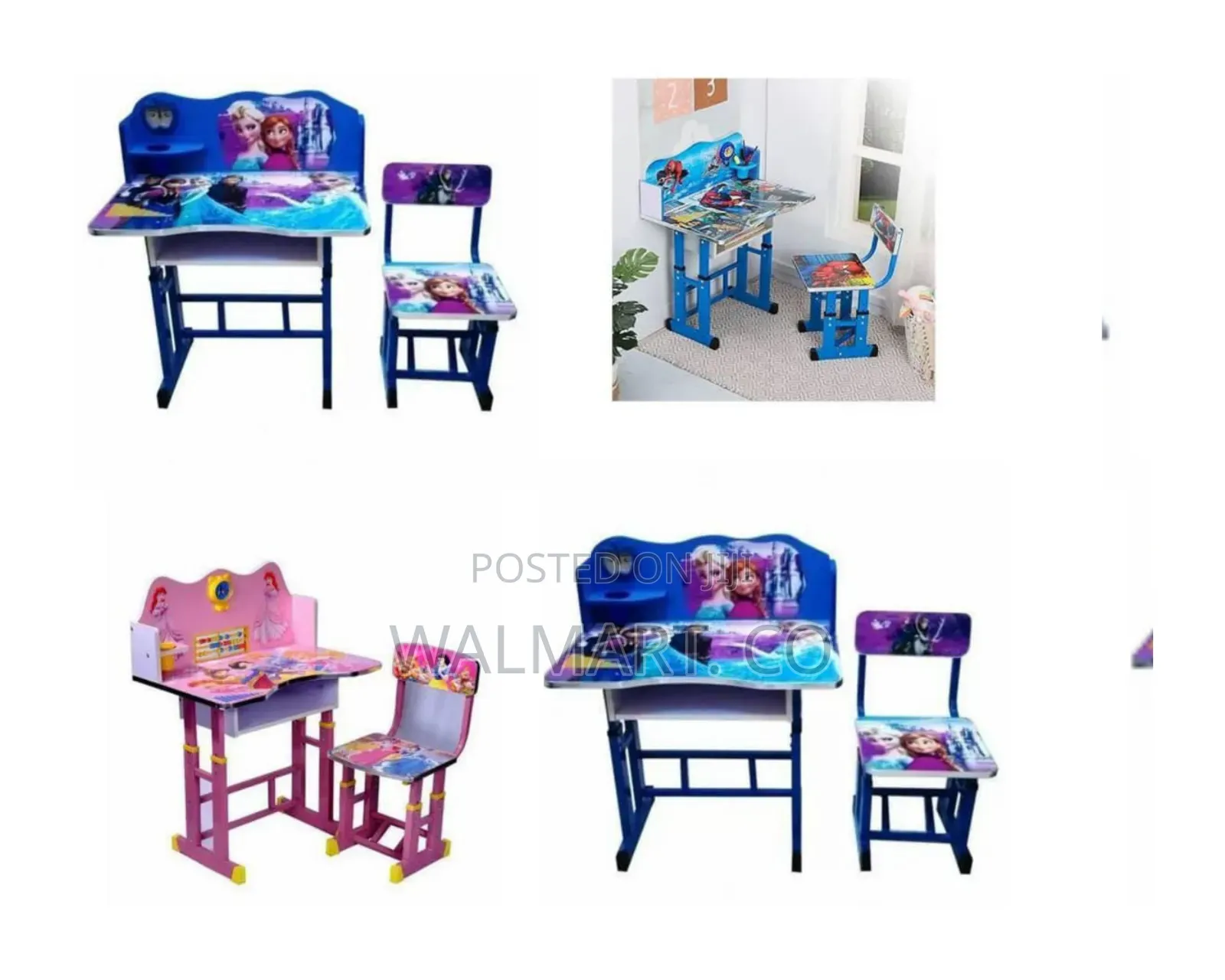 Kids Adjustable Table and Chair Set