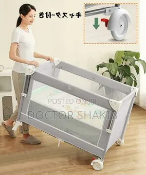 Luxurious Upgraded Foldable Baby Cot/Crib