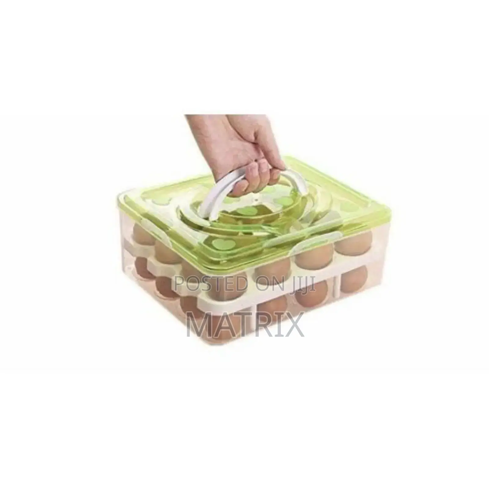 Eggs Tray Storage Container 32 Grid