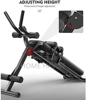 Foldable and Adjustable Exercise Bench
