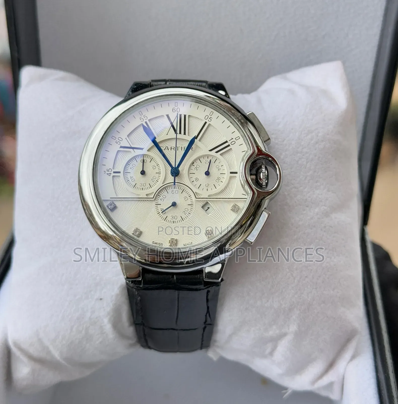 Men's Original Cartier Wrist Analog Watch