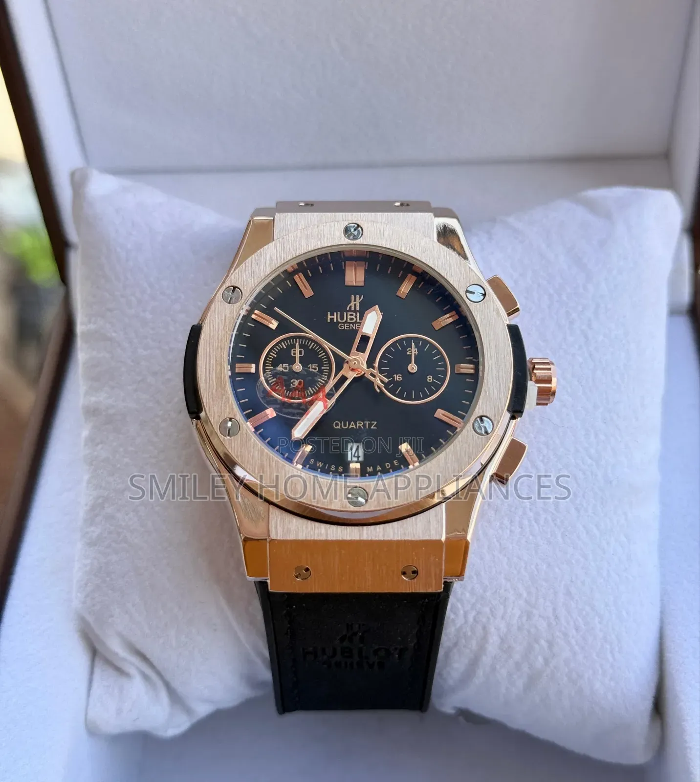 Men's Original Authentic Hublot Automatic Time Piece