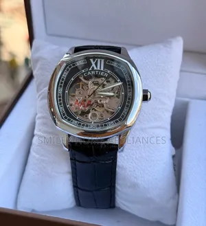 Authentic Cartier Men's Mechanical Time Piece at Discount