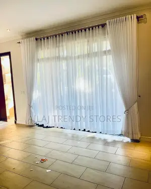 Exclusive White Curtains Per Ready Metre