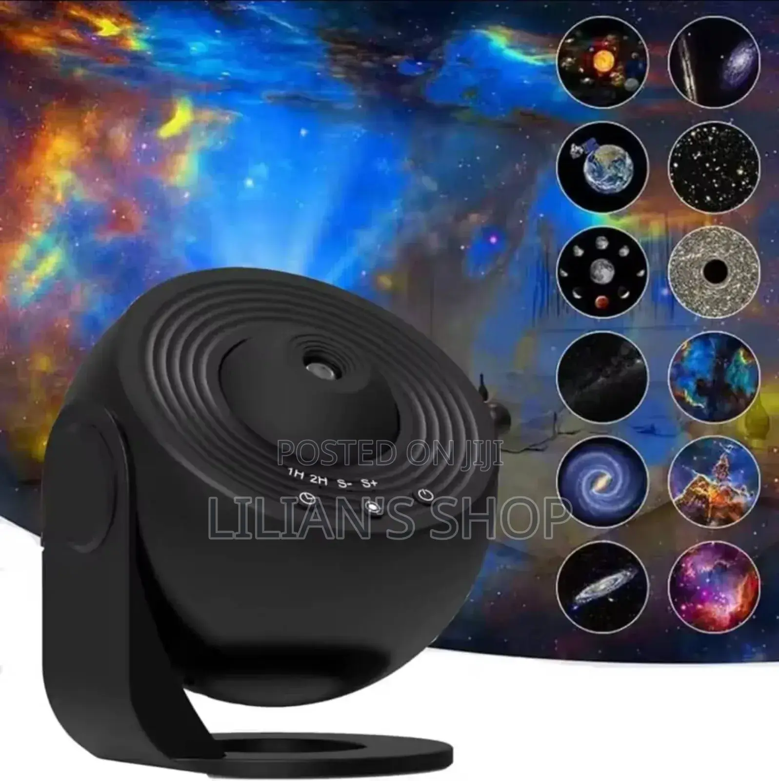 12in1 Led Starry Sky Galaxy Projector Night Light