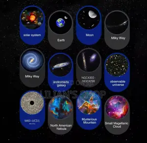 12in1 Led Starry Sky Galaxy Projector Night Light