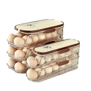 Icrolic Durable Egg Storage Container 3tiers