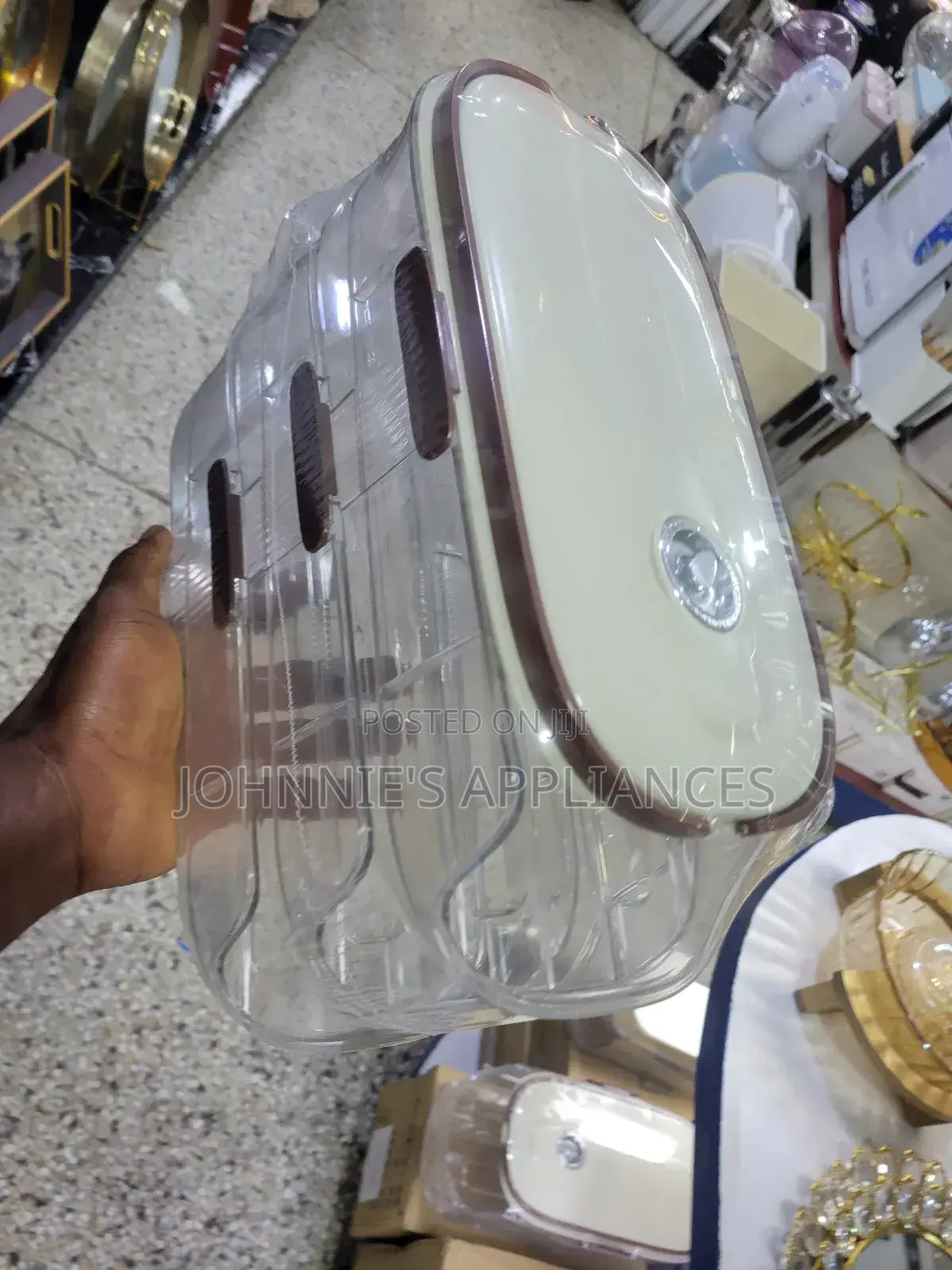 Icrolic Durable Egg Storage Container 3tiers