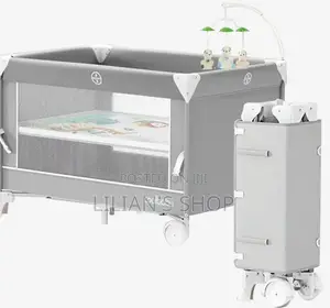 New Upgraded Foldable Baby Cot/Crib