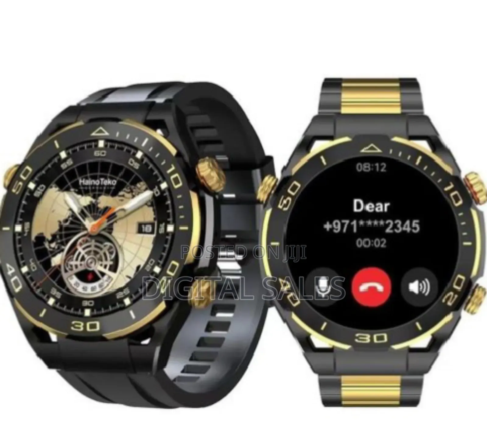 Haino Teko Germany Rw42 Round Shape Display Smart Watch