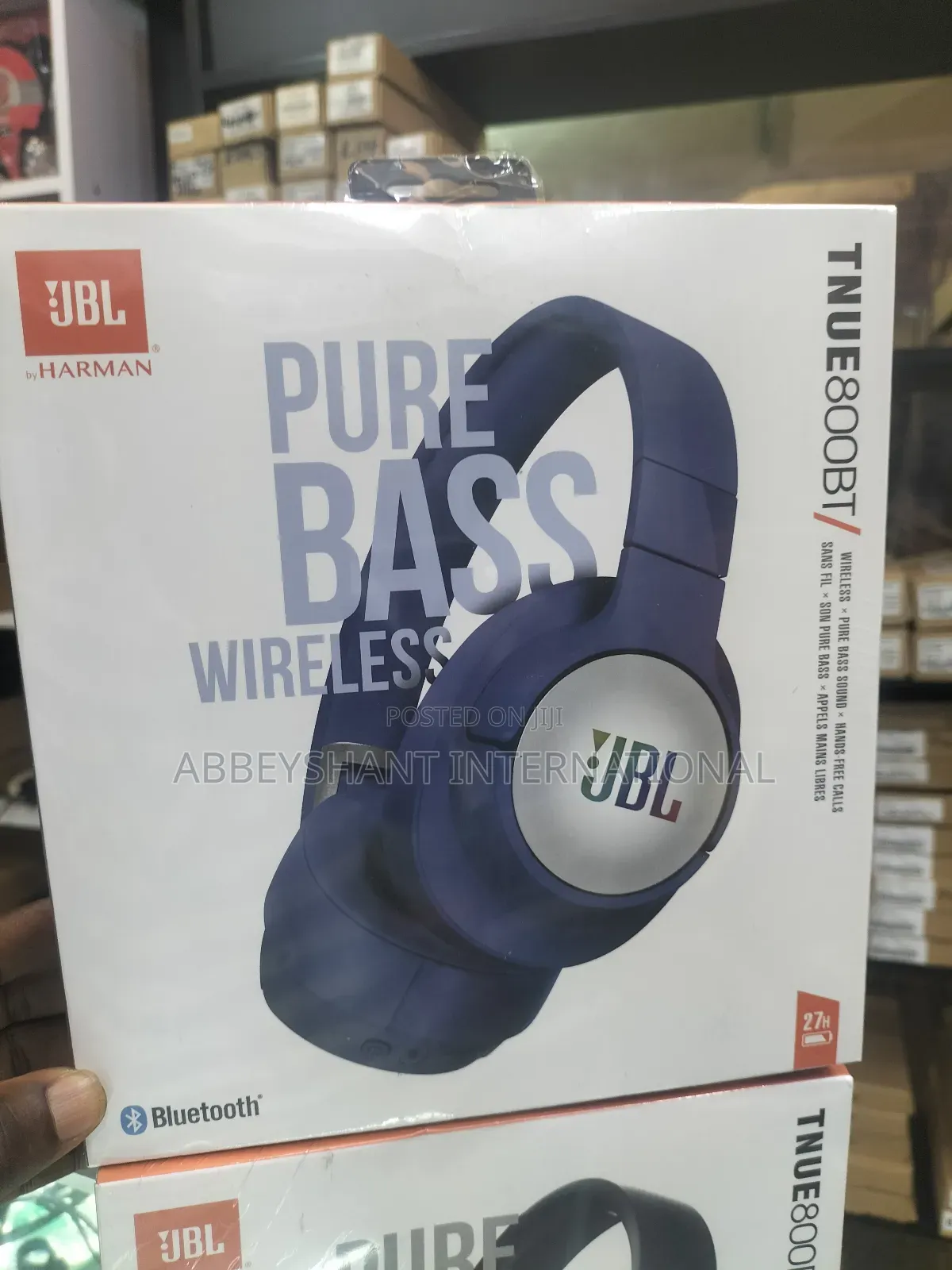 JBL Pure Bass Headphones Tune 800bt Headphones